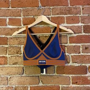 NWT Adam Selman Sport Bonded Active V-Neck Bra